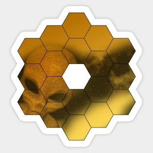 James Webb Space Telescope JWST Sticker